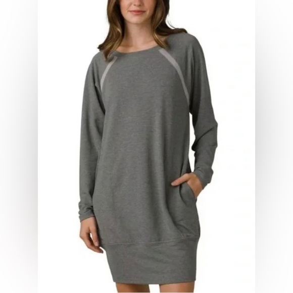 NWT PRANA ROSIE DRESS SIZE XS IN ASHLY GREY - Picture 11 of 11